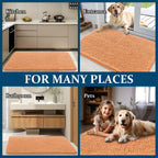 OLANLY Dog Door Mat for Muddy Paws 44x32, Super Absorbent Chenille Mud Mat