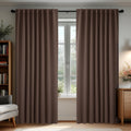 Deconovo Blackout Curtains for Bedroom, Living Room Curtains 84 Inches Long