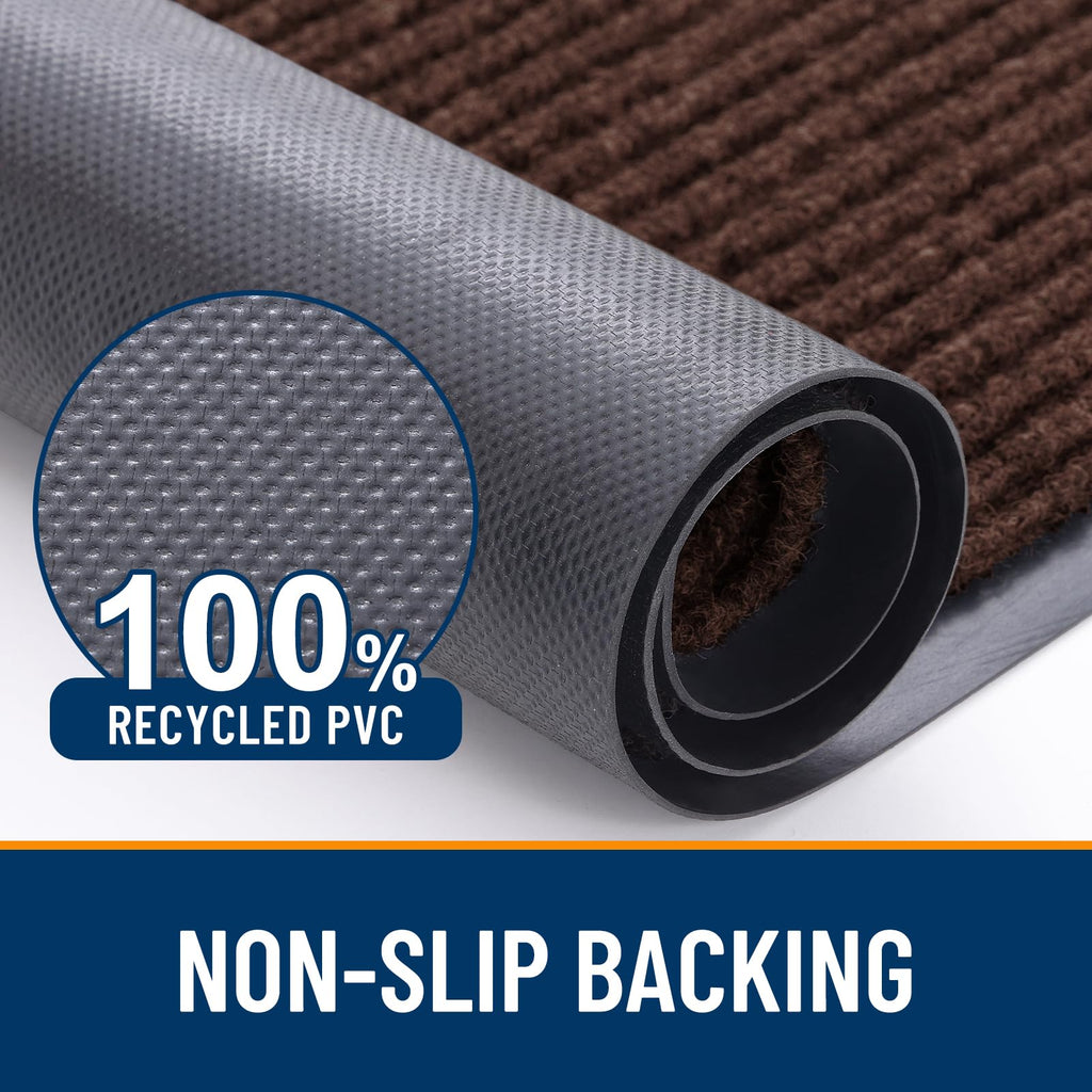 OLANLY Front Door Mat 47x32, Waterproof Heavy-Duty Indoor Outdoor Doormat
