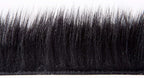 Ashler faux fur rug, Fluffy Shaggy Area Rug Ultra Soft 2.2 x 4 Feet Rectangle Fur Rug, Black Fuzzy Rug Machine Washable Shag Rug, Nursery Decor Throw Rugs for Bedroom, kids room, Living Room