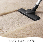 Chicrug Soft Runner Rugs for Bedroom Living Room Plush Fluffy Rug 3x10 Feet, Shag Furry Area Rug Carpet Non Shedding for Nursery Children Kids Girls Room Home Decorative, Camel