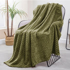 Exclusivo Mezcla Soft Fleece Bed Blanket Twin Size, 60”x80”, Pink