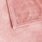 BEDELITE Fleece Blanket King Size Blankets for Bed, Luxury Plush Cozy Fuzzy Blanket 108x90 inches, Super Soft Warm Lightweight Throw Blanket All Seasons Suitable, Pink