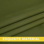 NICETOWN Room Darkening Draperies Curtains Panels, 2 Panels Olive Green W52 x L84