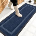 OLANLY Front Door Mat Outside 47x17, All-Season Heavy-Duty Rubber Doormat
