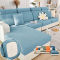 Soothing Home Sofa Covers, Sofa Hero Covers, Wear-Resistant Universal Couch Covers Washable Stretch Sectional Couch Cushion Covers (Light Blue,Large Single Seat Cover)