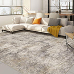 Nakagishi Boho 9x12 Area Rug Living Room Rugs Machine Washable Brown Grey