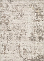 UERMEI 8x10 Area Rug Living Room Rugs - Washable Neutral Modern Abstract Soft Thin Large Rug Indoor Floor No Slip Rug Carpet for Bedroom Under Dining Table Home Office Decor - Dark Brown
