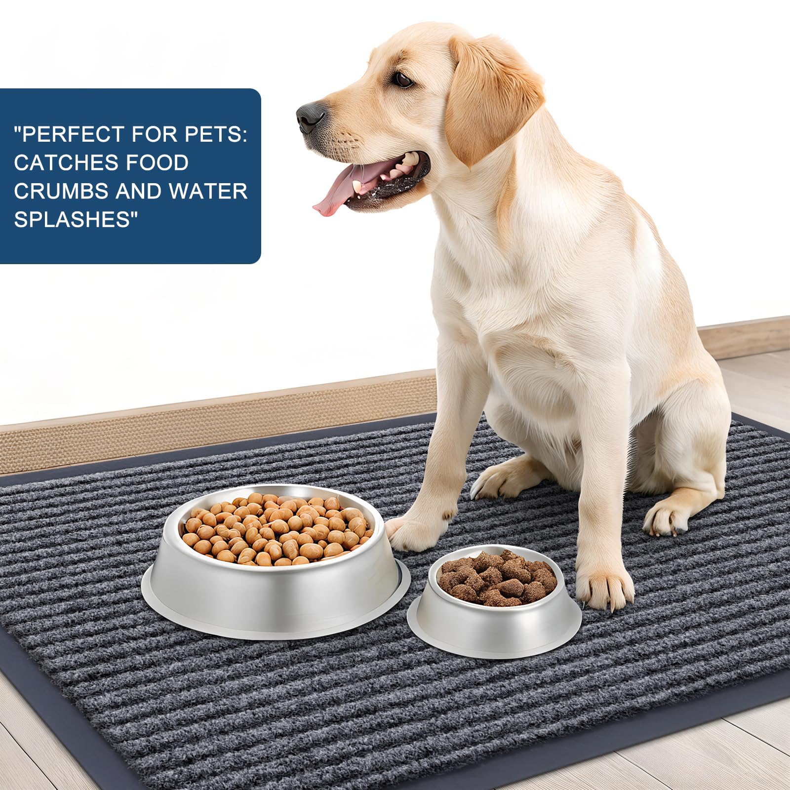 OLANLY Front Door Mat 71x30, Waterproof Heavy-Duty Indoor Outdoor Doormat