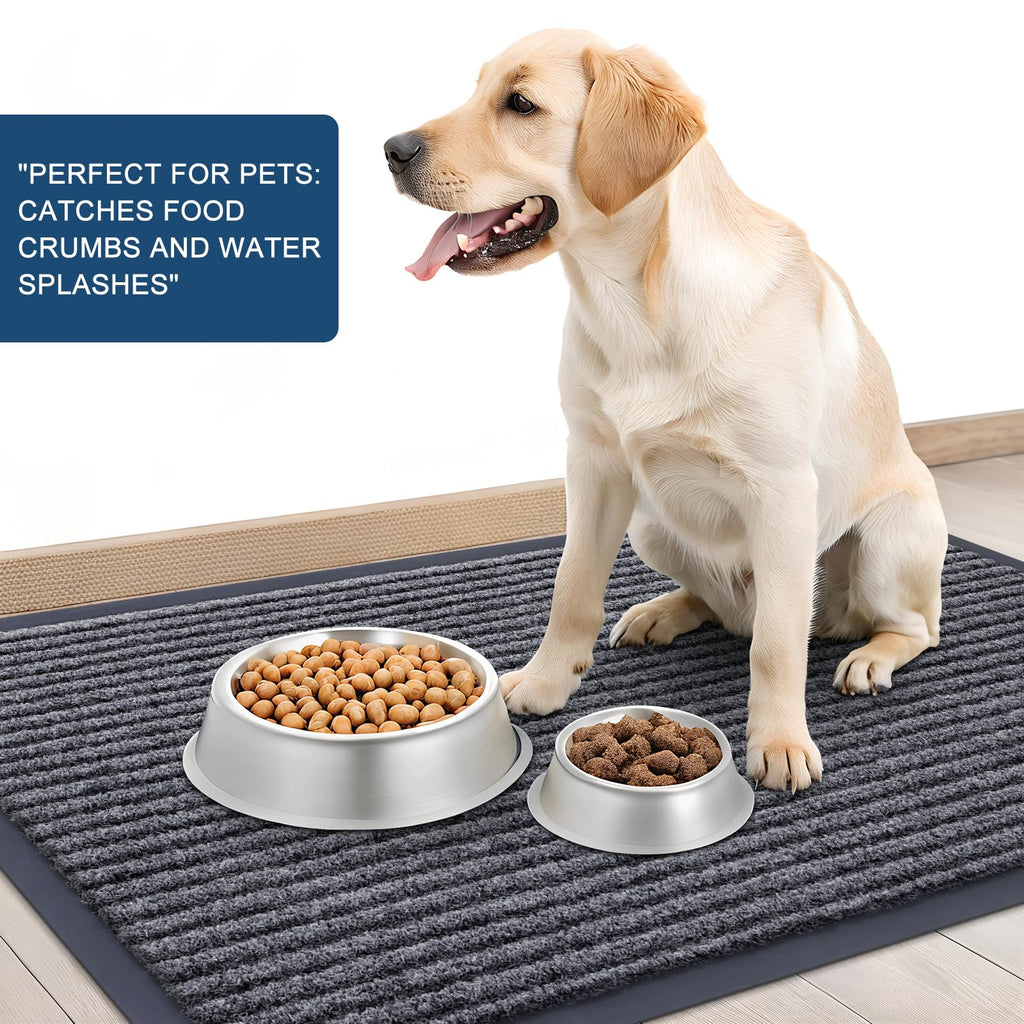 OLANLY Front Door Mat 47x17, Waterproof Heavy-Duty Indoor Outdoor Doormat