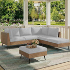 hyha Milk Silk Couch Cushion Covers, Sofa Covers Washable for Cushion Couch