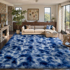 10x14 Ft Extra Large Shag Rugs for Living Room, Ultra Soft Fluffy Furry Area Rugs for Bedroom Indoor Floor, Aesthetic Carpet for Kids Home Decor (Dark Grey)