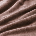 BEDELITE Fleece Blanket Brown Throw Blankets for Couch & Bed, Luxury Plush Cozy Fuzzy Blanket 50" x 60", Super Soft Warm Lightweight Throw Blanket for Travel Camping