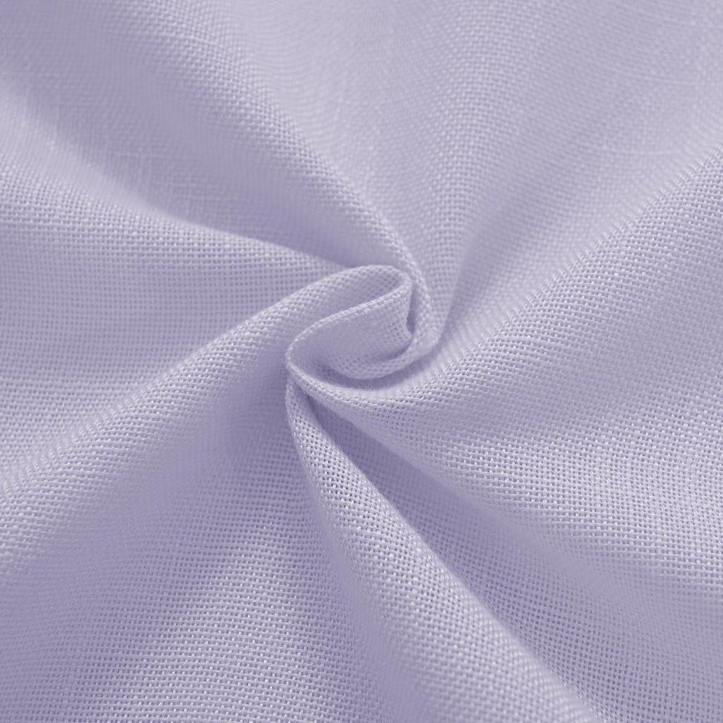 Jolilight Lavender Semi Sheer Linen Purple Curtains 120 Inches Extra Long Ceiling to Floor for Purple Room Decor Back Tab Light Filtering Window Treatment Panels Drapes Luxury Elegant Sheer Violet