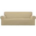 Easy-Going Stretch Couch Covers for Sofa Washable Large Beige