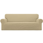 Easy-Going Stretch Couch Covers for Sofa Washable Large Beige