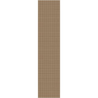 KOZYFLY Extra Long Runners for Hallways 3x20 ft Washable Kitchen Runner Non Slip Rubber Backed Hallway Rug Cotton Entryway Runner Rug Floor Carpet for Indoor Hall, Kitchen, Stair, Tan/Orange/Brown