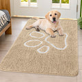 Smiry Dog Door Mat for Muddy Paws, Absorbent Non Slip Dirt Trapper, 40x32