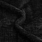 CaliTime Decorative Couch Throw Pillow Covers 26 X 26 Inches Black