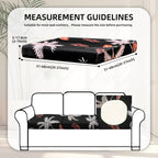 8 Piece Outdoor Cushion Covers, Patio Sofa Cushion Covers, Stretch Fit