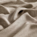 MIULEE Taupe Grey Linen Curtains 54 Inch Length 2 Panels for Bedroom Living Room, Soft Linen Textured Window Drapes Semi Sheer Light Filtering Back Tab Rod Pocket Farmhouse Modern Burlap Look Decor
