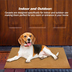 6 Pack Blank Door Mats for Crafting and Painting, 30x17 Inch Artificial Coir Doormat Outdoor, Non-Slip Rubber Backing Welcome Mats for Indoor/Outdoor Front Porch Entryway