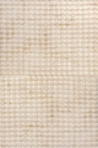 nuLOOM Jeni Beige Checkered Washable Area Rug, 8' x 10'