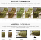 BOURINA Olive Throw Blanket 50 x70 Inches Jacquard Argyle Throw Textured Solid Soft Throws and Blankets for Sofa or Bed Knitted Decorative Blanket