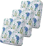 Smiry Printed Couch Cushion Covers, Stretch Soft Couch Covers for Sofa, Washable Non-Slip Sofa Slipcover Furniture Protector for Indoor and Outdoor (3 Pack, Light Green)