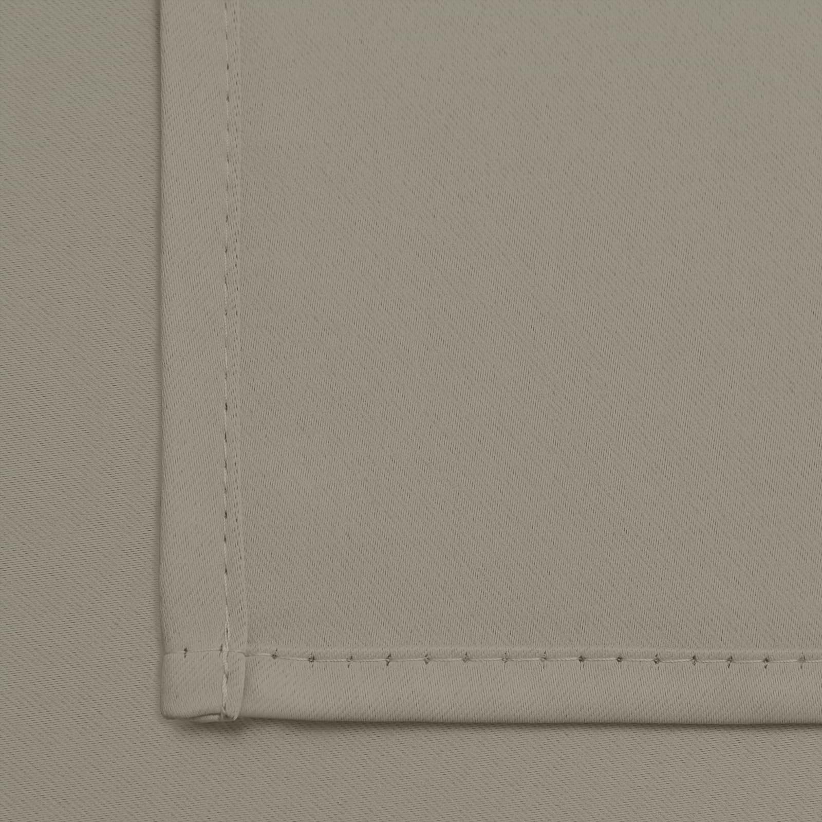 Yakamok Room Darkening Curtains 52x84 inch Length Taupe-Living Room