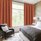DWCN Blackout Curtains for Bedroom Living Room 52 x 54 Inch Long 2 Panels