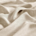 MIULEE Light Taupe Linen Curtains 96 Inches Long 2 Panels for Bedroom Living Room, Soft Linen Textured Window Drapes Semi Sheer Light Filtering Back Tab Rod Pocket Farmhouse Modern Burlap Look Decor