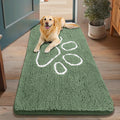 Smiry Dog Door Mat for Muddy Paws, Absorbent Non Slip Dirt Trapper, 48x30
