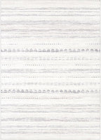 Nakagishi 6x10 Area Rugs Living Room: Washable Boho Large Neutral Soft Farmhouse Rug Stain Resistant Modern Moroccan Non-Slip Indoor Carpet for Bedroom Nursery Kids Playroom Office Dining Room- Gray