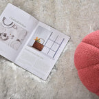 Latepis Small Circle Rug Round Rug 4ft Faux Sheepskin Fur Rug White with Grey Tips Machine Washable Area Rugs for Living Room Furry Shag Rug for Bedroom Floor Home Decor