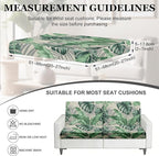 4Pcs Patio Stretch Cushion Covers,Outdoor Sofa Replacement Cover Slipcovers for Patio Furniture Cushion Covers, Washable Reusable Furniture Protector