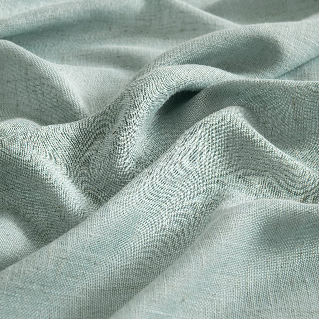 MIULEE Sea Green Linen Curtains 52x90 Inch Long for Bedroom and Living Room