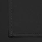Yakamok 72 Inch Long Blackout Curtains for Bedroom, Thermal Insulated Grommet Drapes for Living Room, 38W x 72L, Black, 2 Panels