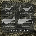EVERGRACEHOME Chunky Chenille Knit Throw Blanket for Couch, Soft Luxurious Oversized Queen Moss Stitch Blanket for Bed, Cozy Farmhouse Knitted Throw for Sofa, Olive Green, 90" x 90"