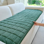 Couch Covers for Dogs Washable, Non Slip Couch Covers for Loveseat Sofa Pet Friendly, Soft Fuzzy Sofa Covers for Pet, Dog Couch Cover Furniture Protector(1PC,Green,27.6"x70.9")