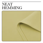NICETOWN Blackout Curtains for Living Curtains, Paler Yellow, 2 Panels, 52 by 95, Room Darkening Window Curtain Panels, Easy-Care Solid Thermal Insulated Draperies/Drapes for Daughter Room