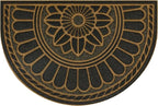 Mohawk Home Swirl Style Casual Ornamental Charcoal 2' X 3' All Weather Outdoor Door Mat Perfect for Porch, Garage