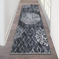 HEBE Hallway Runner Rug 2'x6', Washable Non Slip Kitchen Rug Runner