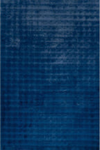 nuLOOM Jeni Navy, 2'6" x 8', Solid Faux Rabbit, Fluffy and Cozy, High Traffic, Stain Resistant, Easy Clean, Durable Washable Runner for Bedroom, Living Room, Dining, Den, Foyer, Entryway