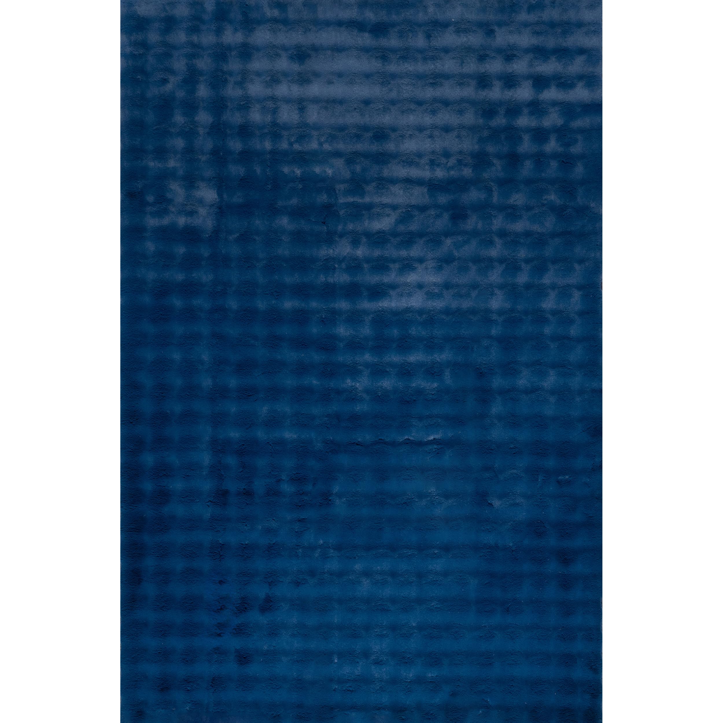 nuLOOM Jeni Navy Checkered Washable Area Rug, 5' x 8'