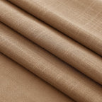 Brown Curtains for Living Room Back Tab Modern Farmhouse Semi Sheer Curtains 108 inches Long 2 Panels Set Muted Neutral Window Curtain for Dining Room Bedroom 52x108