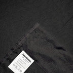 SpaceDresser Black Sheer Curtains 4 Panels Rod Pocket Semi-Sheer Curtain 45 Inches Long Light Filtering Voile Window Drapes for Bedroom Living Room Kitchen, Each 52W x 45L
