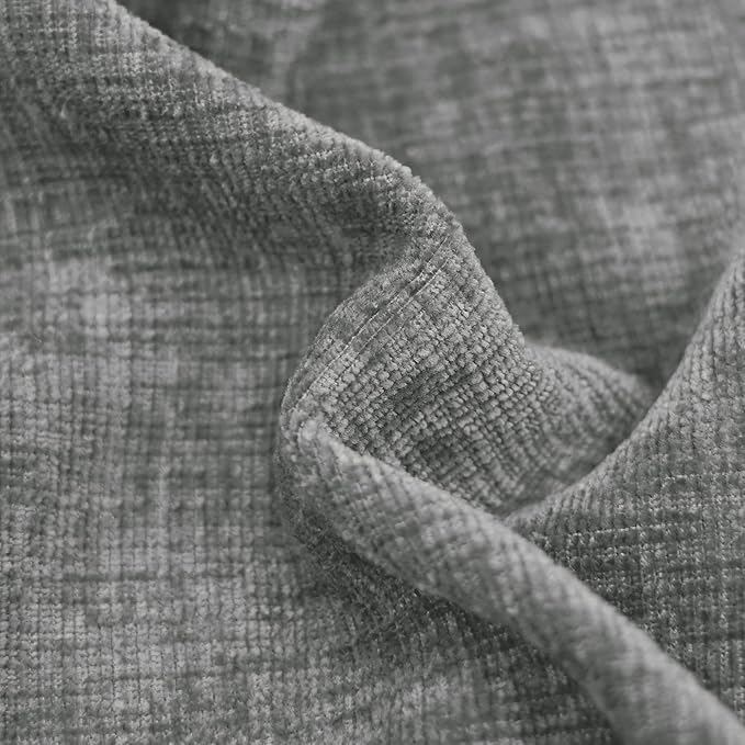 CaliTime Decorative Couch Throw Pillow Covers 26 X 26 Inches Medium Grey