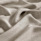 MIULEE Burlywood Birch Linen Curtains 72 Inch Length 2 Panels for Bedroom Living Room, Soft Linen Textured Window Drapes Semi Sheer Light Filtering Back Tab Rod Pocket Farmhouse Burlap Look Decor