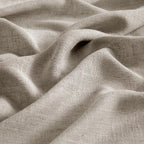 MIULEE Burlywood Birch Linen Curtains 52x96 Inch Long 2 Panels for Bedroom